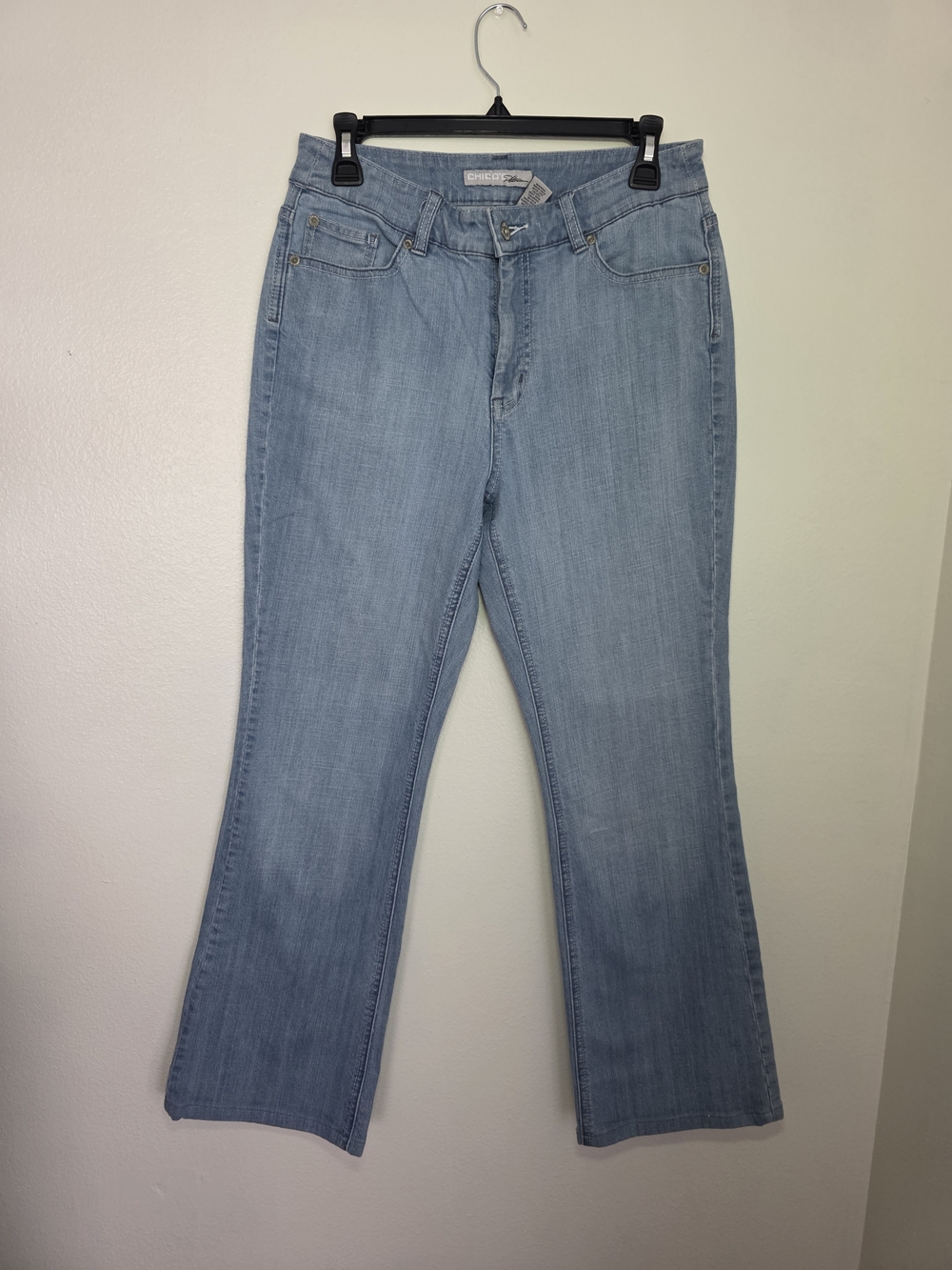 Chico's Light Blue Flare Jeans